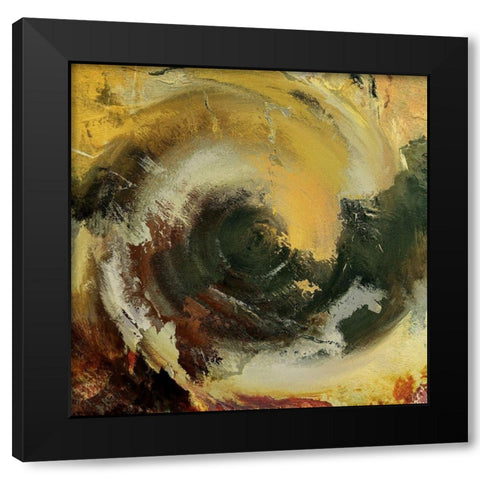 Cosmic Dust II Black Modern Wood Framed Art Print with Double Matting by Bolokofsky, Ronald