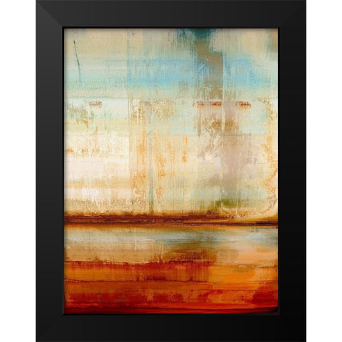 Desert II Black Modern Wood Framed Art Print by Bolokofsky, Ronald