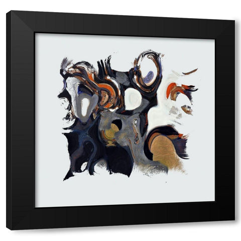 Enchanted Forest I Black Modern Wood Framed Art Print with Double Matting by Bolokofsky, Ronald