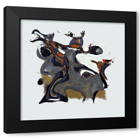 Enchanted Forest III Black Modern Wood Framed Art Print with Double Matting by Bolokofsky, Ronald