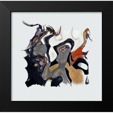 Enchanted Forest IV Black Modern Wood Framed Art Print by Bolokofsky, Ronald