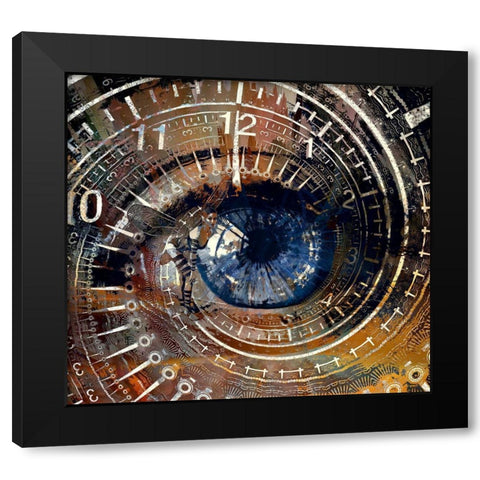 Focus In Black Modern Wood Framed Art Print with Double Matting by Bolokofsky, Ronald