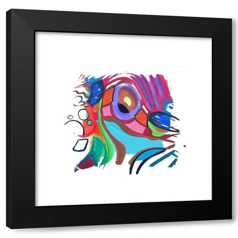 Getaway IV Black Modern Wood Framed Art Print with Double Matting by Bolokofsky, Ronald