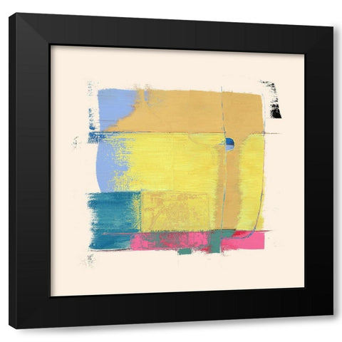 Abstract 1183 Black Modern Wood Framed Art Print by Bolokofsky, Ronald