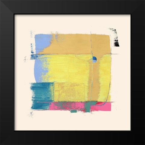 Abstract 1183 Black Modern Wood Framed Art Print by Bolokofsky, Ronald