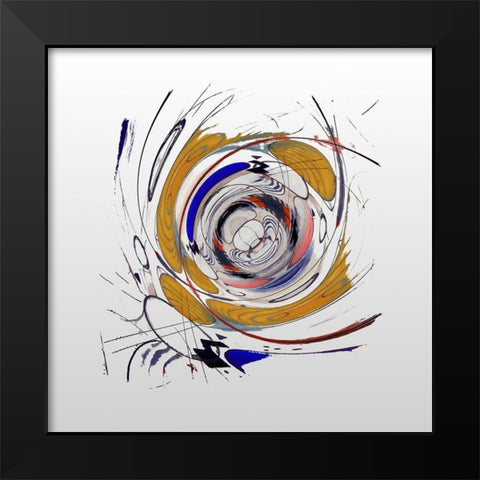 Interstellar II Black Modern Wood Framed Art Print by Bolokofsky, Ronald