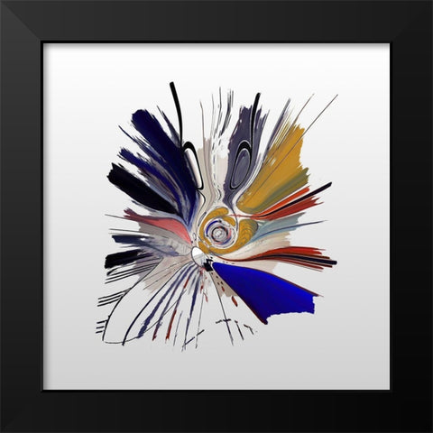 Interstellar III Black Modern Wood Framed Art Print by Bolokofsky, Ronald