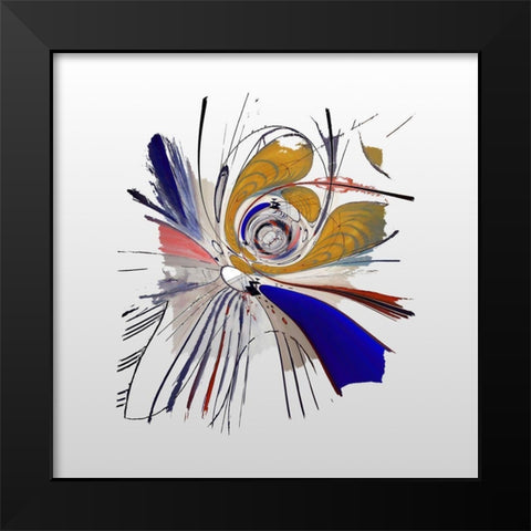 Interstellar IV  Black Modern Wood Framed Art Print by Bolokofsky, Ronald