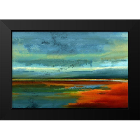 Looking For the Horizon V Black Modern Wood Framed Art Print by Bolokofsky, Ronald