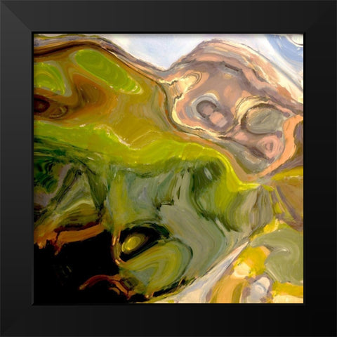 Mountain High III Black Modern Wood Framed Art Print by Bolokofsky, Ronald