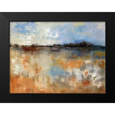 Out West Black Modern Wood Framed Art Print by Bolokofsky, Ronald