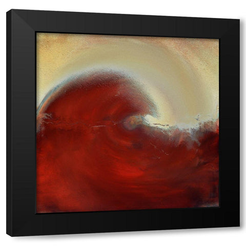 Pipeline I Black Modern Wood Framed Art Print with Double Matting by Bolokofsky, Ronald