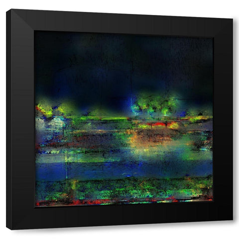 Reflections In Isolation I Black Modern Wood Framed Art Print with Double Matting by Bolokofsky, Ronald