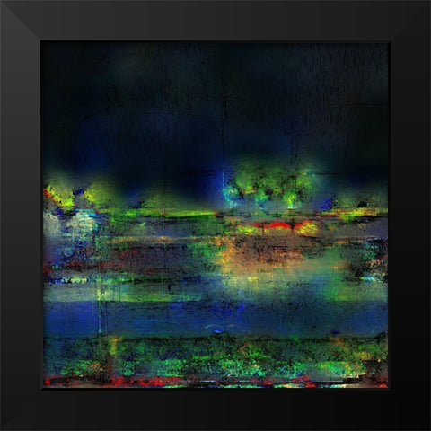 Reflections In Isolation I Black Modern Wood Framed Art Print by Bolokofsky, Ronald