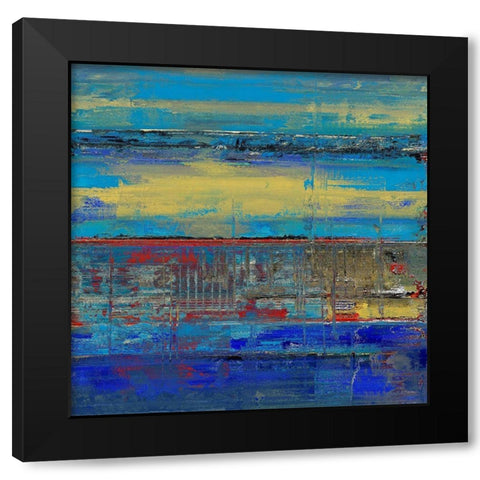 Summer Sun I Black Modern Wood Framed Art Print with Double Matting by Bolokofsky, Ronald