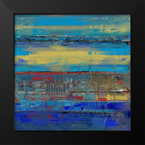 Summer Sun I Black Modern Wood Framed Art Print by Bolokofsky, Ronald