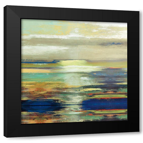 Sunrise II Black Modern Wood Framed Art Print with Double Matting by Bolokofsky, Ronald