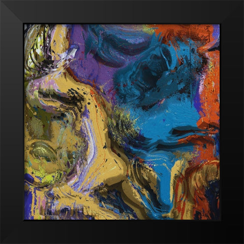 The Art of Grunge II Black Modern Wood Framed Art Print by Bolokofsky, Ronald