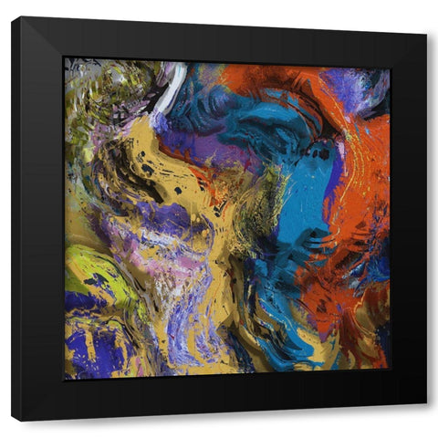 The Art of Grunge III Black Modern Wood Framed Art Print with Double Matting by Bolokofsky, Ronald