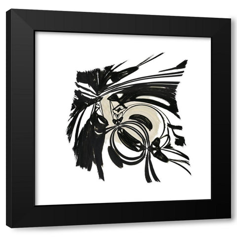 Viewpoint IV Black Modern Wood Framed Art Print with Double Matting by Bolokofsky, Ronald