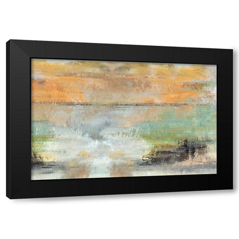 Westward Ho III Black Modern Wood Framed Art Print by Bolokofsky, Ronald