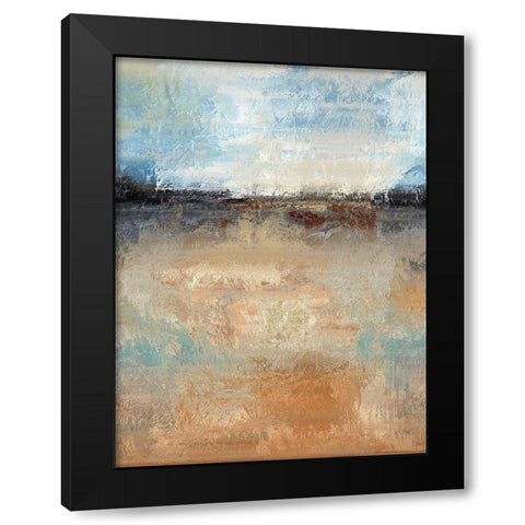 Where Heaven Meets Earth I Black Modern Wood Framed Art Print with Double Matting by Bolokofsky, Ronald