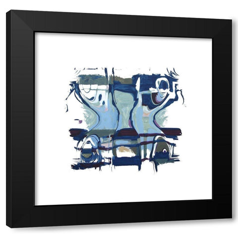 Which Way I Black Modern Wood Framed Art Print with Double Matting by Bolokofsky, Ronald