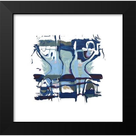 Which Way I Black Modern Wood Framed Art Print by Bolokofsky, Ronald