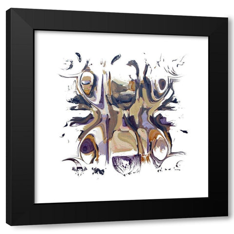Which Way II Black Modern Wood Framed Art Print with Double Matting by Bolokofsky, Ronald