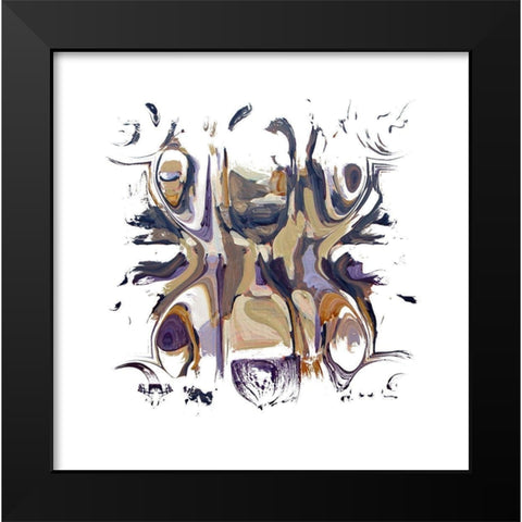 Which Way II Black Modern Wood Framed Art Print by Bolokofsky, Ronald