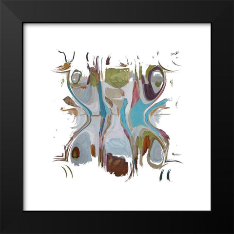 Which Way III Black Modern Wood Framed Art Print by Bolokofsky, Ronald