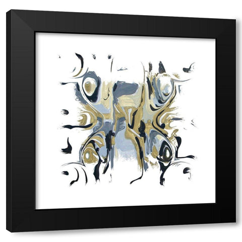 Which Way IV Black Modern Wood Framed Art Print with Double Matting by Bolokofsky, Ronald