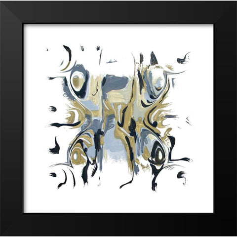 Which Way IV Black Modern Wood Framed Art Print by Bolokofsky, Ronald
