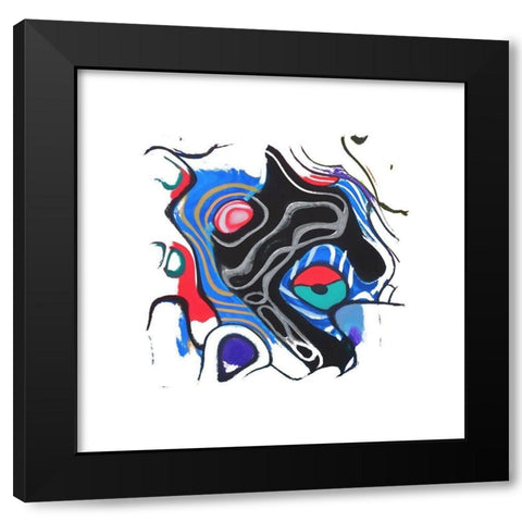 Wild Participation I  Black Modern Wood Framed Art Print with Double Matting by Bolokofsky, Ronald