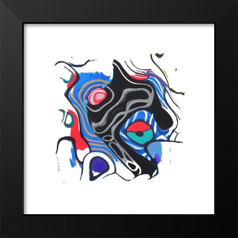 Wild Participation I  Black Modern Wood Framed Art Print by Bolokofsky, Ronald