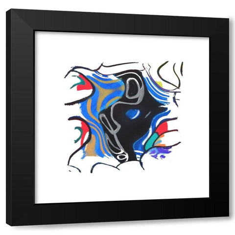 Wild Participation II Black Modern Wood Framed Art Print with Double Matting by Bolokofsky, Ronald