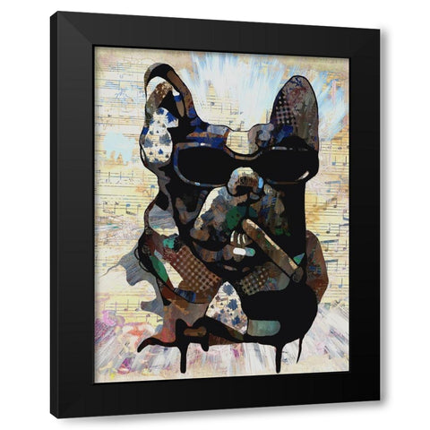 Celebration Black Modern Wood Framed Art Print with Double Matting by Bolokofsky, Ronald