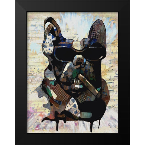 Celebration Black Modern Wood Framed Art Print by Bolokofsky, Ronald