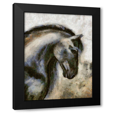 Royalty Black Modern Wood Framed Art Print with Double Matting by Bolokofsky, Ronald