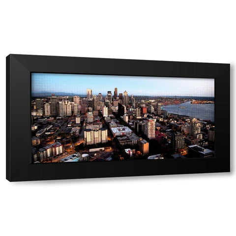 From the Seattle Needle Black Modern Wood Framed Art Print by Bolokofsky, Ronald