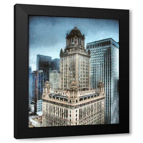 Standing Tall  Black Modern Wood Framed Art Print by Bolokofsky, Ronald