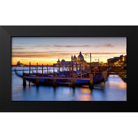 Sunset on the Basilica Black Modern Wood Framed Art Print by Bolokofsky, Ronald