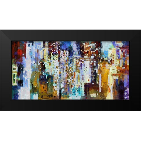 Transformations Black Modern Wood Framed Art Print by Bolokofsky, Ronald