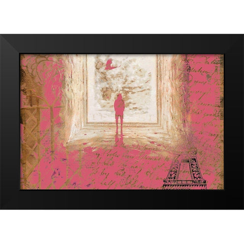 French Arts Black Modern Wood Framed Art Print by Bolokofsky, Ronald