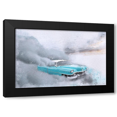 In a Cloud of Dust Black Modern Wood Framed Art Print with Double Matting by Bolokofsky, Ronald