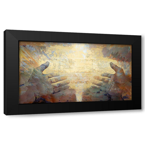 Knowlege Black Modern Wood Framed Art Print with Double Matting by Bolokofsky, Ronald