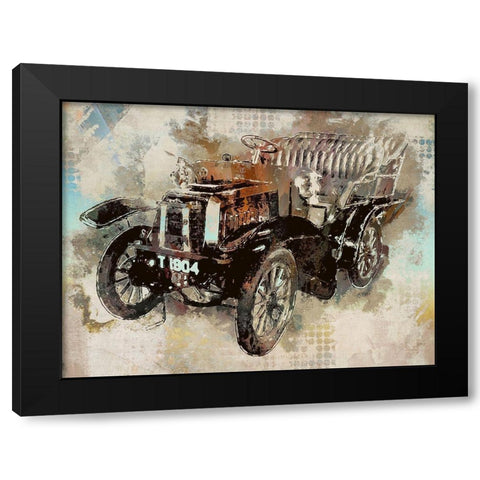 Model T Ford Black Modern Wood Framed Art Print with Double Matting by Bolokofsky, Ronald