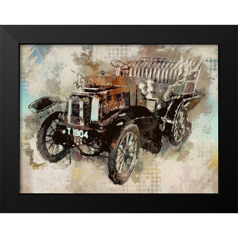 Model T Ford Black Modern Wood Framed Art Print by Bolokofsky, Ronald