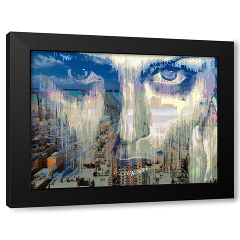 An Active Mind Black Modern Wood Framed Art Print with Double Matting by Bolokofsky, Ronald