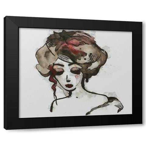 Evening Out Black Modern Wood Framed Art Print with Double Matting by Bolokofsky, Ronald